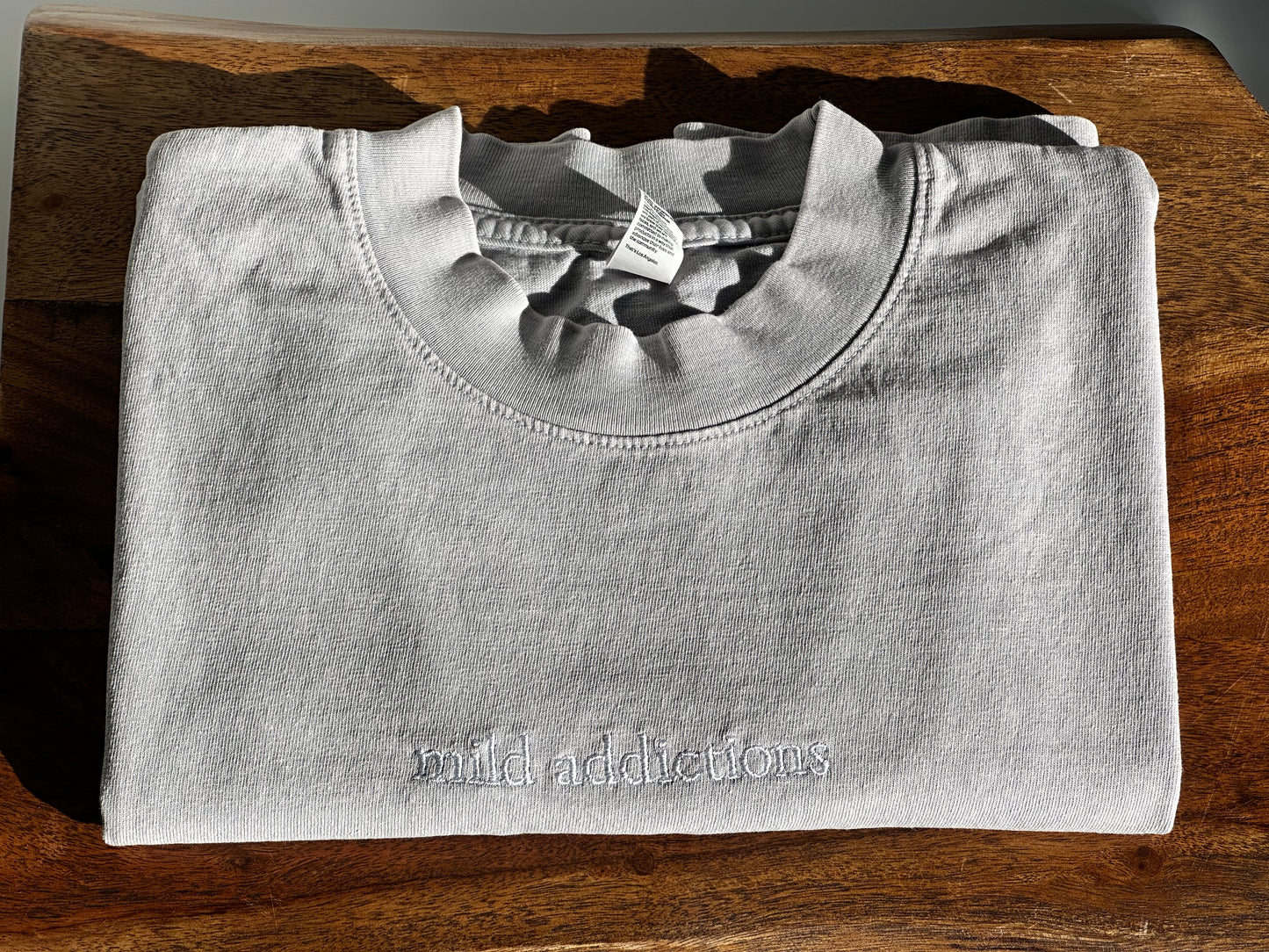 Heavy Oversized T-Shirt - Lavender Grey